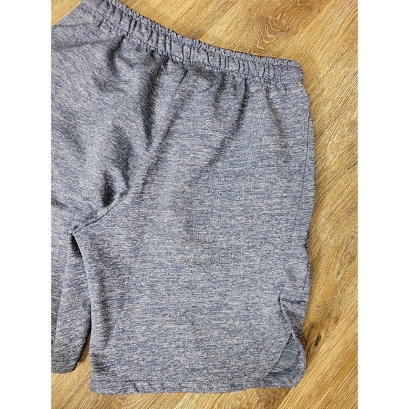 Chubbies Men's Sm 8” Inseam Shorts Drawstring Slash Pocket Unlined Heather Blue - Picture 7 of 8